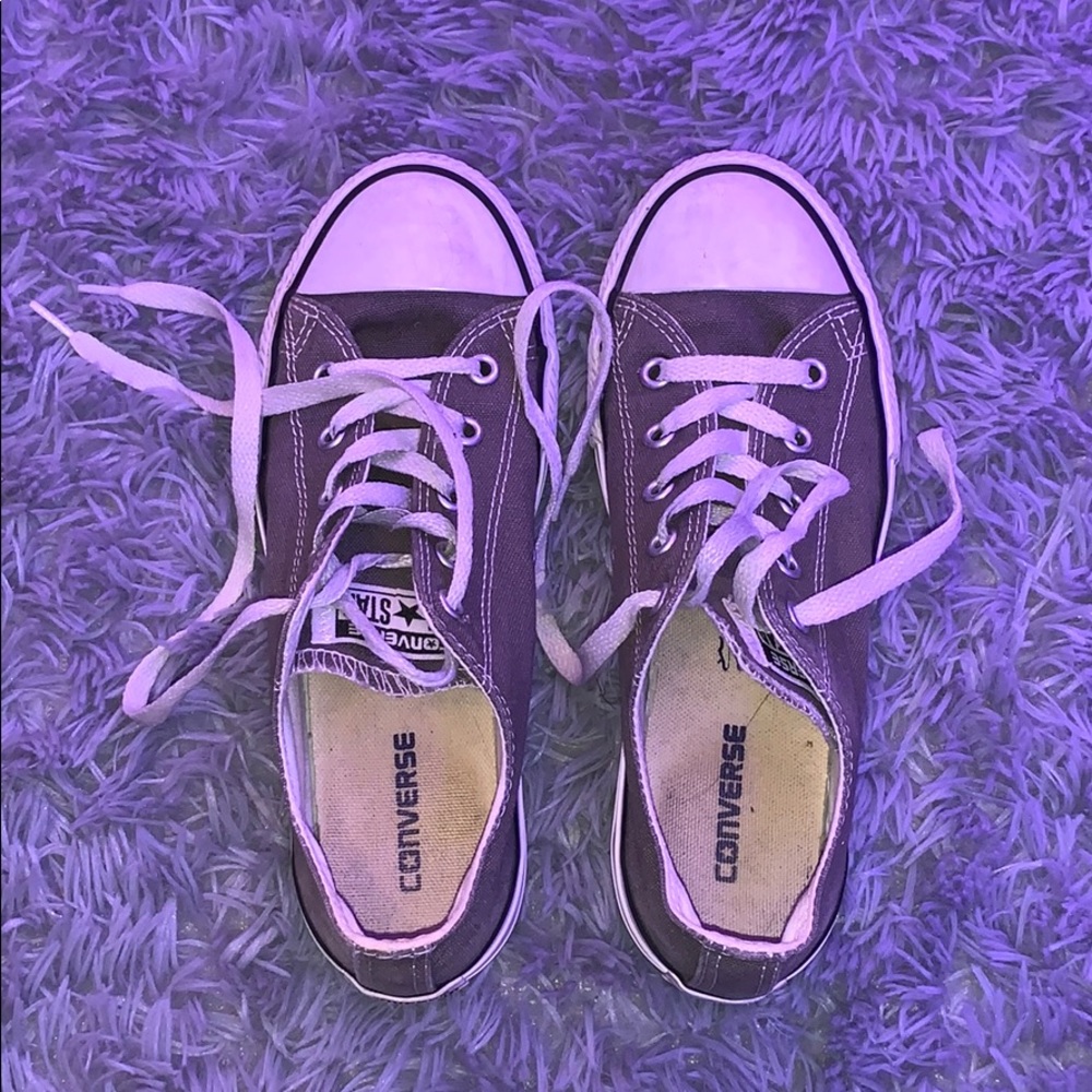 Youth size 3 grey converse